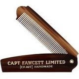 Captain Fawcett - Vouwbare Baardkam - 19,3 cm - Hout