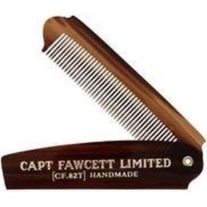 Captain Fawcett - Vouwbare Baardkam - 19,3 cm - Hout