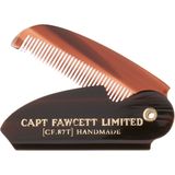 Captain Fawcett - Moustache Comb - Snorkam - Klein Formaat - Fijne Tanden