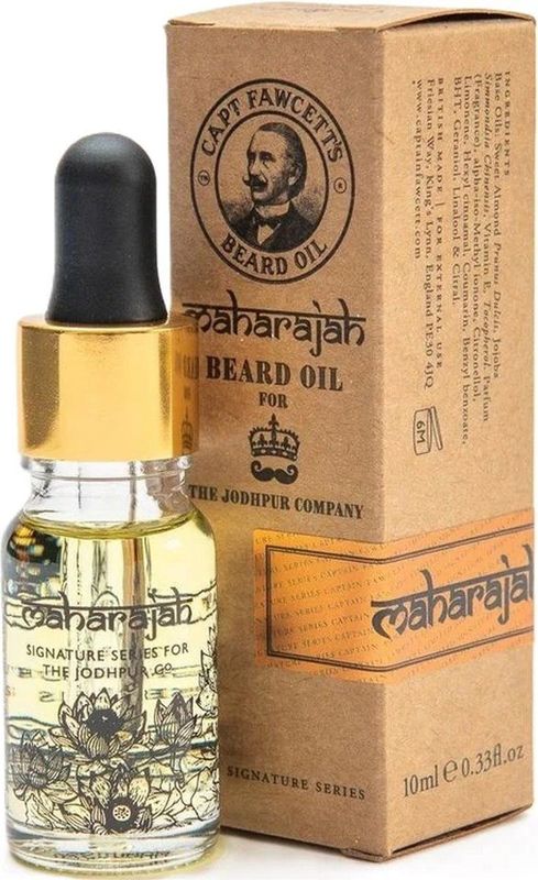 Captain Fawcett - Maharajah - Baardolie - 10 ml - Rijkelijk Voedend