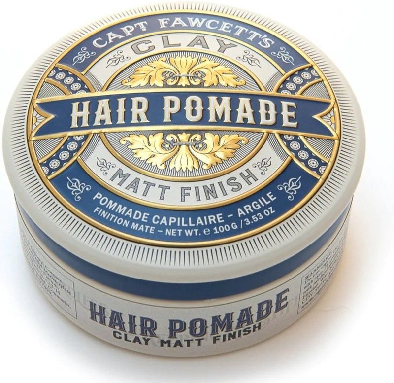 Captain Fawcett's Clay matte finish