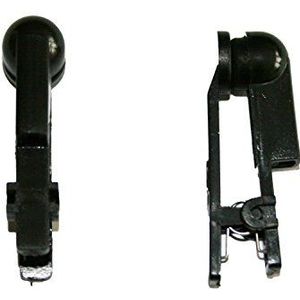 Healthcare World TENS Oorclip Elektroden voor Vagus Zenuw – 1 Paar Zelfklevend Herbruikbaar – Compatibel met TENS & EMS Apparaten voor Pijnverlichting en Spierstimulatie