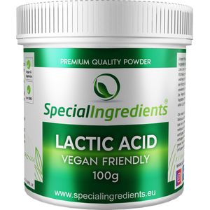 Lactic Acid (Melkzuur) - 100 gram - Zuurdesembrood - Fermentatie - Zuurteregelaar - Moderne Gastronomie - Moleculair Koken - Hersluitbare Fles - Recycled Plastic