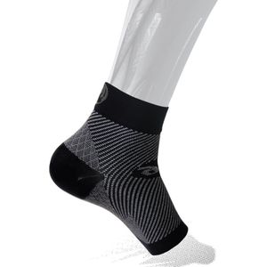 OS1st FS6 compressie voetbandage maat XL - zwart - hielspoor - voetboog- en hielpijn - zwelling in de voet - orthopedische ondersteuning achillespees - verbetert de bloedsomloop