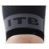 OS1st QS4 bovenbeen bandage ITBS maat M – zwart – orthopedische Iliotibiaal Band Syndroom ondersteuning – compressie van medische kwaliteit – verrekking quadriceps – zwakte van de hamstrings – vermoeide benen