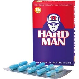 Hard Man - Erectiepillen voor echte mannen - 10 Stuks