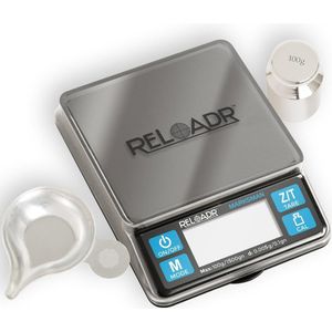 On Balance - RMM 100 - Weegschaal - 100 x 0.005 gram - Inclusief Kalibratiegewicht 100 gram - Inclusief 2x AAA Batterijen - Handleiding