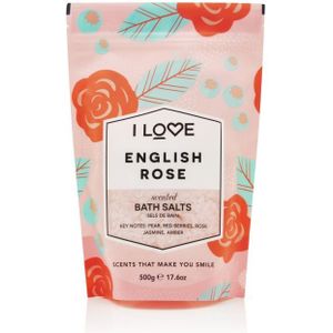 I Love Cosmetics - English Rose - Badzout - 500 g