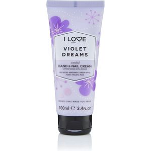 I Love Violet Dreams - Handcrème - 100 ml - Veganistisch - Hydrateert en Voedt