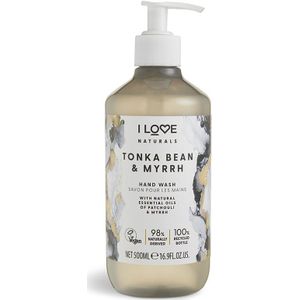 I Love Cosmetics - Naturals Tonka Bean & Myrrh - Handzeep - 500 ml