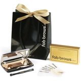 Fab Brows - DUO WENKBRAUWKIT Light Brown/Medium Brown - Minerale Poeders - Natuurlijke Look