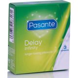 Pasante Delay Infinity condooms 3 st