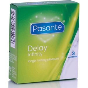 Pasante Delay Infinity condooms 3 st