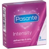 Pasante - Intensity - Condoams - 12 Stuks - Natuurlijk Latex