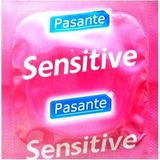 Pasante - Sensitive - Condooms - Transparant - Natuurlijk Latex - 3 Stuks