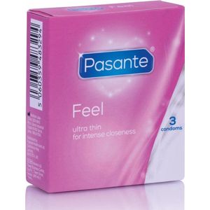 Pasante Feel Condooms - 3 stuks