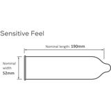 Pasante Sensitive Feel Condooms - 12 Stuks