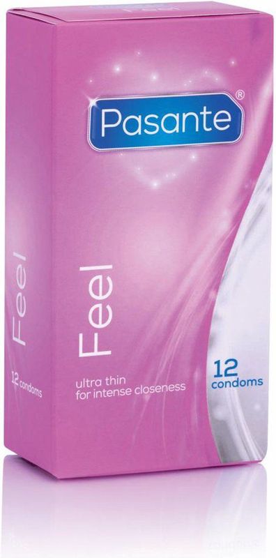 Pasante Sensitive Feel Condooms - 12 Stuks