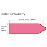 Pasante - Taste - Condooms - 12 Stuks - Natuurlijk Latex