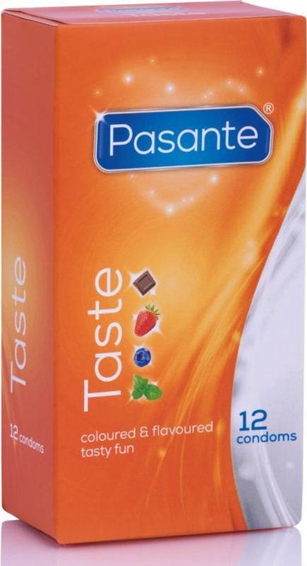 Pasante - Taste - Condooms - 12 Stuks - Natuurlijk Latex