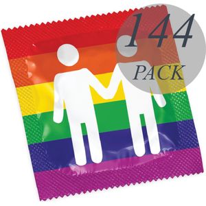 Pasante - Pride Foils - Condooms - 144 Eenheden