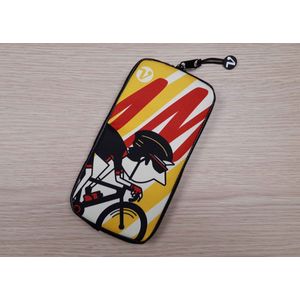 Velopac Ridepac Premium Prints Edition Slammed | Sport portemonnee - Waterbestendig - Fiets opbergtasje - Telefoonvak
