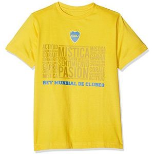 Boca Juniors Heren Mistica T-Shirt, Geel, Klein