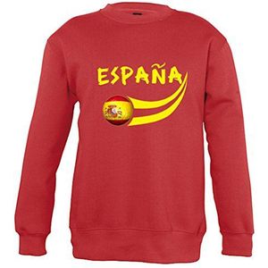 supportershop Sweat kinderen rood Spanje voetbal