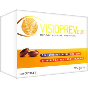 VISUfarma Visioprev Duo 180 Capsules