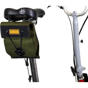 Restrap - City Zadeltas - Groen - PU - 1,2L