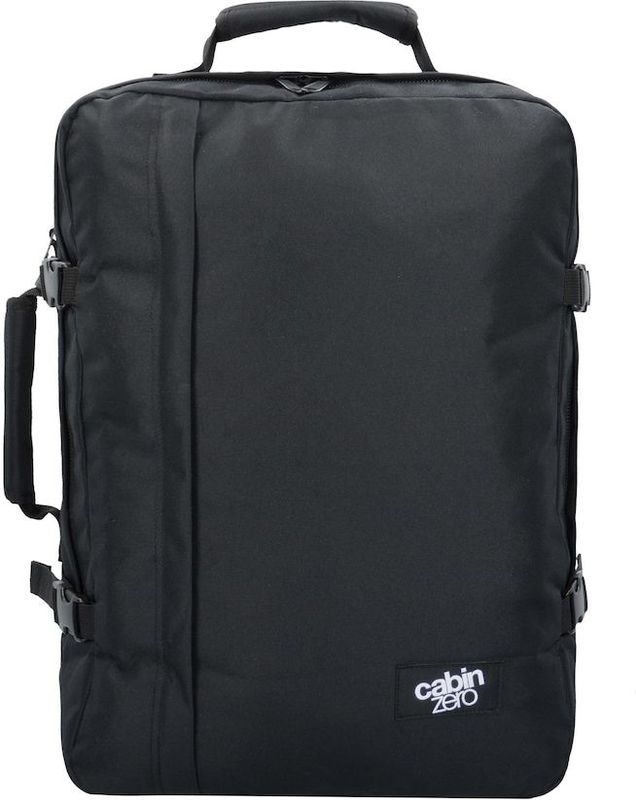 CabinZero Handbagage Reistas / Rugzak Combi - 44 Liter - Zwart