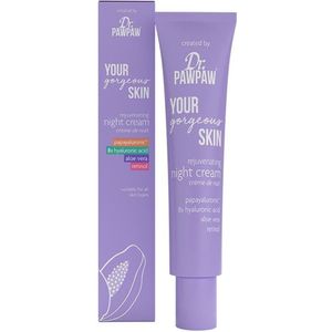 Dr. Pawpaw - Your Gorgeous Skin Nachtcrème - 45ml - Veganistisch - Huidvriendelijk
