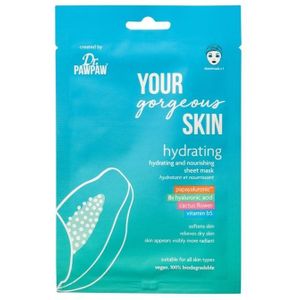 Dr. PawPaw Dr. Pawpaw Your Gorgeous Skin Sheet Mask Hydrating Hydraterend masker Dames