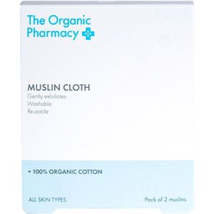 The Organic Pharmacy - Organic Muslin Cloth - 2 Stuks - 100% Biologisch Katoen
