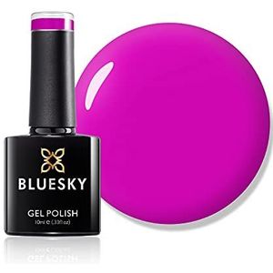 Bluesky UV LED Gel oplosbare nagellak 10 ml Neon Fushia, per stuk verpakt (1 x 10 ml)