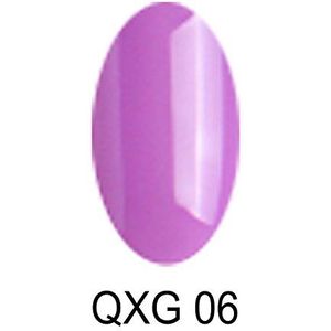 Bluesky QXG06 New QXG Range UV/Gel Nagel Pools 10 ml, Paars