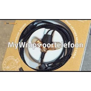 Wraps - Classic Cloth Wrap - Oordopjes en Armband - Groen - Touw