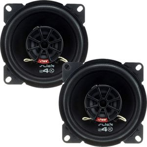 VIBE Slick 4” Coaxial Speaker - 50/150 W (RMS/MAX) SLICK4-V7, Black