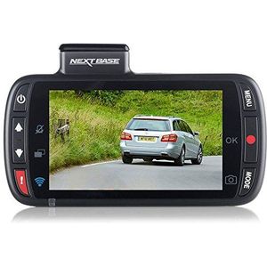 Nextbase 312GW, Full HD 1080p dashcam autocamera met GPS, DVR, wifi en uitgebreid nachtzicht, frontcamera, 140 graden groothoek, zwart