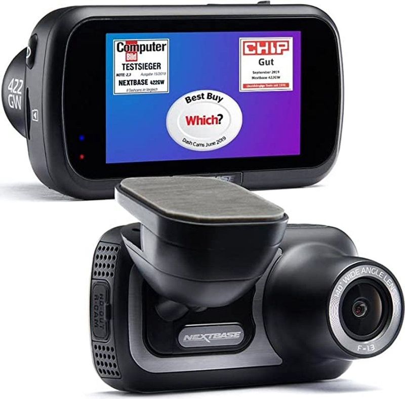 Nextbase - 422GW - Dashcam - Zwart - Auto camera - GPS - Wifi