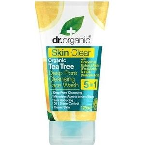 Dr Organic Skin Clear Deep Pore Face Wash 5-In-1