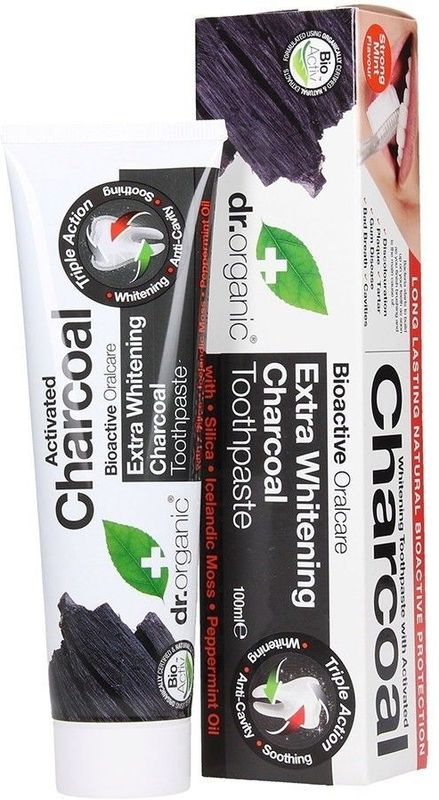 Dr. Organic Charcoal Toothpaste 100 ml