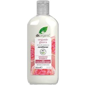 Dr Organic Guave Conditioner, Vitamine C, Gekleurd Haar, Voor Mannen, Voor Vrouwen, Natuurlijk, Veganistisch, Dierproefvrij, Zonder Parabenen & SLS, Biologisch, 265ml