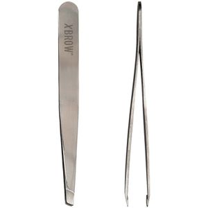 Xlash - Xbrow - Pincet - Staal - Perfect Brow Tweezers