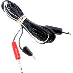 E-Stim - Electrosex Accessoires - Bi Cable - Standard 3.5 Mm Mono Jack Plug