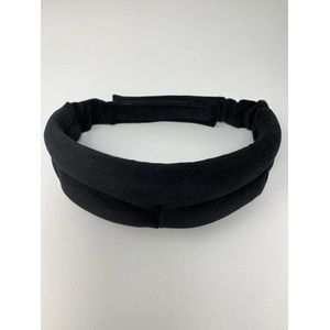 Premium Zachte Blinddoek/Slaapmasker 3D - Zwart