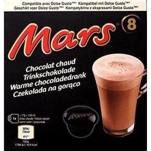 Mars Warme Chocolade Koffiecups - Dolce Gusto® compatible - 8 stuks