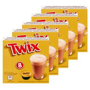 Twix - Warme Chocoladedrank (Dolce Gusto Compatible) - 5x 8 Capsules
