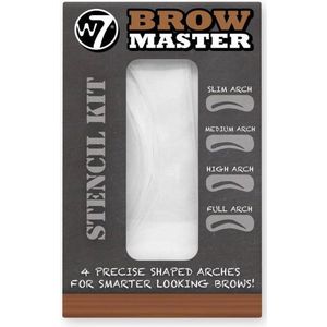 W7 Brow Master Stencil Kit - Wenkbrauw stencils