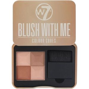 W7 Blush With Me Colour Cubes Blush Palette - Cassie Mac